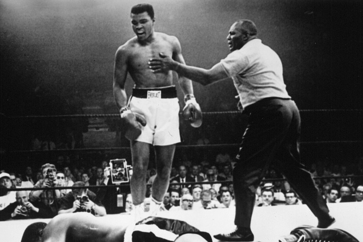 Muhammad Ali during a match