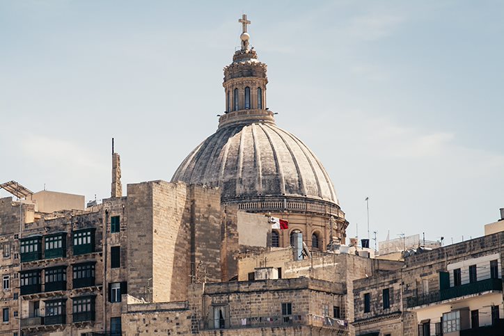 Cathedral in Malta