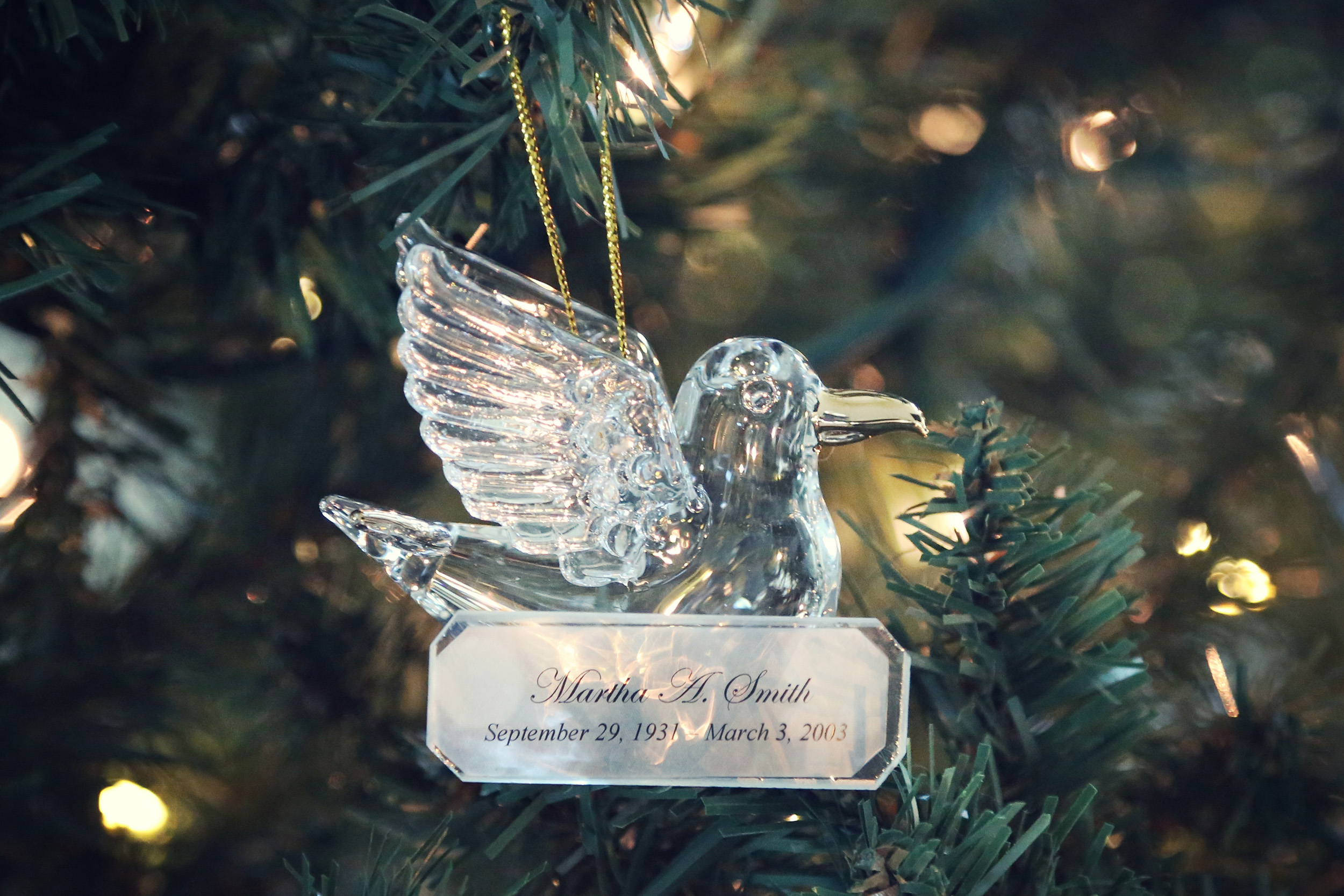 Dove Memorial Ornament (Case of 48) - Frazer Consultants