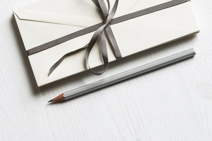 Gift box and wooden pencil